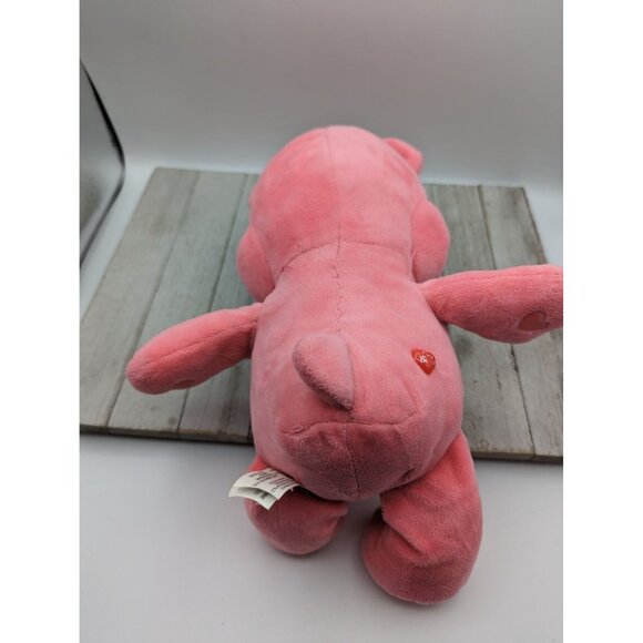 Care Bears Pink Love A Lot Bear 14" Plush 2017 Just Play Hearts Stuffed Toy - Picture 3 of 5